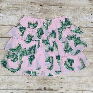 The Webster Miami At Target Tiered Tropical Skirt